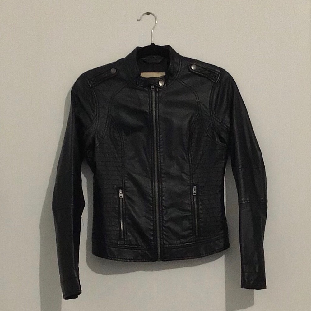 Hollister Faux Leather Jacket